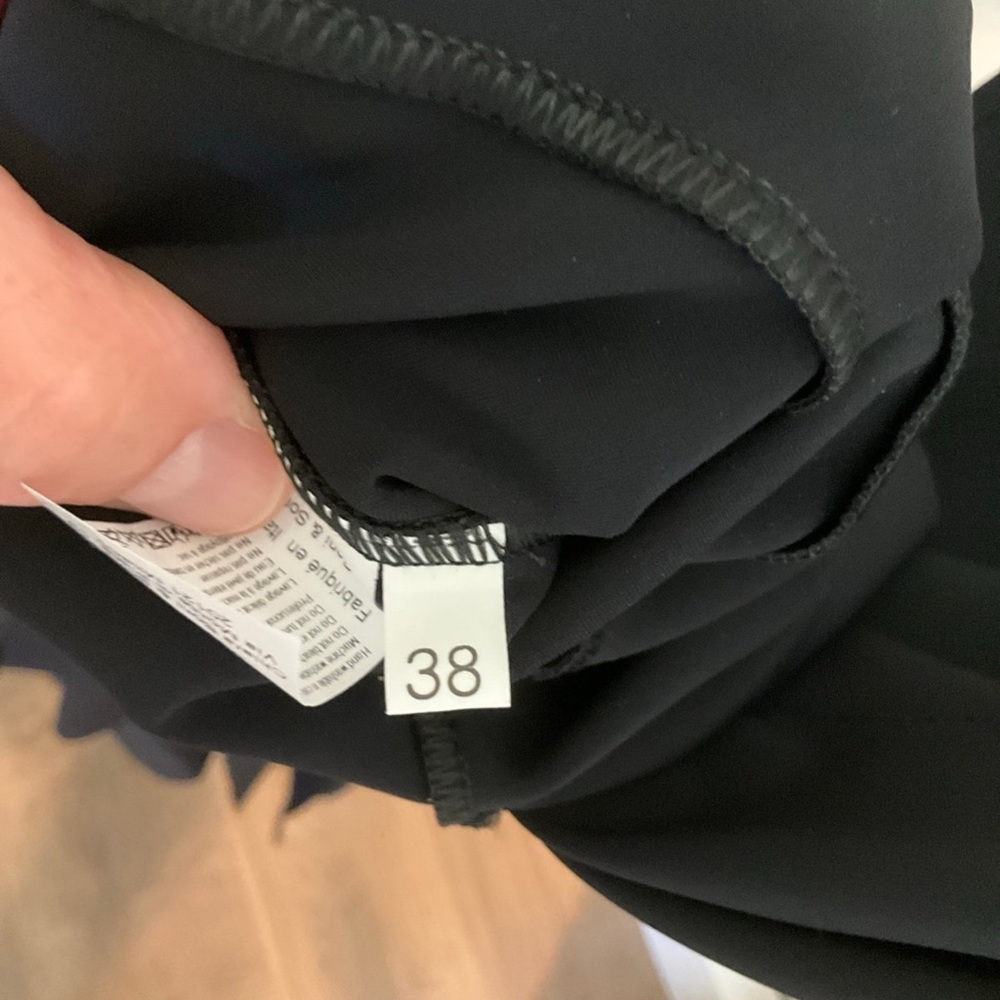 Chiara Boni La Petite Robe sleeveless black slit skirt maxi Dress, XS (38) - Picture 13 of 13